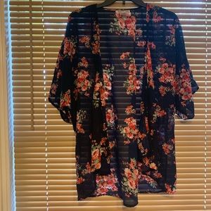 Bundle of 3 kimono set with flower prints